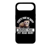 Custodia per iPhone Air Cute Kids Womens Mens Lover Pet Ferrets Make Me Happy