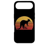 Custodia per iPhone Air Cute Retro Vintage Sunset Kangaroo Lover