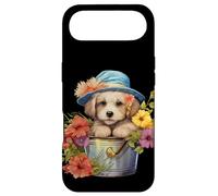 Custodia per iPhone Air Cute Spring Flower Graphic For Women Golden Retriever Mom
