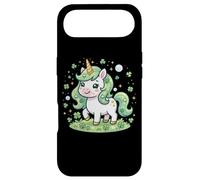 Custodia per iPhone Air Cute Unicorn Shamrock St Patricks Day Girls Kids Lepricorn