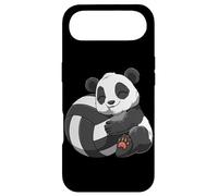 Custodia per iPhone Air Cute Volleyball Panda Hugging Volleyball