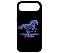 Custodia per iPhone Air Cyber Steed 2026 Futuristic Horse Retro Gamer Design