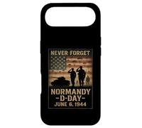 Custodia per iPhone Air D-Day 81° Anniversario Normandia 1944 Militare Tributo Uomini
