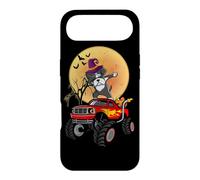 Custodia per iPhone Air Dabbing Boxer Dog Witch Hat on Monster Truck Funny Halloween