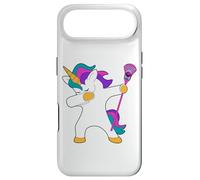 Custodia per iPhone Air Dabbing Unicorn Lacrosse LAX maglietta divertente regalo