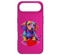 Custodia per iPhone Air Dachshund Shirt - Colorful Dachshund Heart Graphic