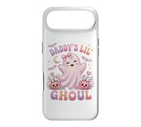 Custodia per iPhone Air Daddy's Lil' Ghoul Funny Pastel Pink Ghost Halloween Graphic