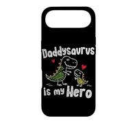 Custodia per iPhone Air Daddysaurus è il mio eroe Cute Doodle Kids Dad Dino Lovers