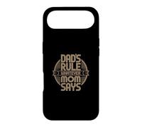 Custodia per iPhone Air Dad's Rule Whatever Mom Says