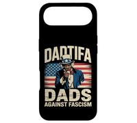 Custodia per iPhone Air DADtifa - Bandiera degli Stati Uniti con scritta "Black Dads" contro il fascismo