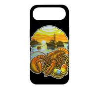 Custodia per iPhone Air Dawn Harbor Boat Silhouette Art