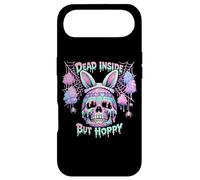 Custodia per iPhone Air Dead Inside But Hoppy Skull Bunny Pastel Goth Easter