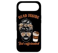 Custodia per iPhone Air Dead Inside But Skull Coffee con caffeina