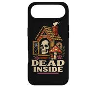 Custodia per iPhone Air Dead Inside Gothic Cottagecore Skull Fungo Cabina