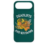 Custodia per iPhone Air Deadlifts E Koi Nuota Divertente Sollevamento Pesi