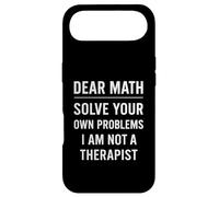 Custodia per iPhone Air Dear Math Grow Up Solve Your Own Problems Funny Teacher