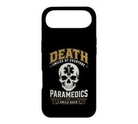 Custodia per iPhone Air Death Smiles Paramedic EMS Dark Humor Primo soccorritore
