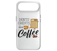 Custodia per iPhone Air Debits Credits & Coffee Cup Funny Accountant It's Tax Season
