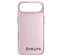 Custodia per iPhone Air demure. Divertente dichiarazione di tendenza ironica