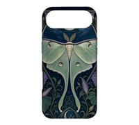Custodia per iPhone Air Design Art Nouveau Luna Moth Moon Morning Glory