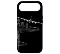 Custodia per iPhone Air Design artistico della linea di bombardieri B-17 Flying Fortress della Seconda Guerra Mondiale
