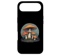 Custodia per iPhone Air Design con funghi e funghi stile retrò con funghi velenosi arancioni