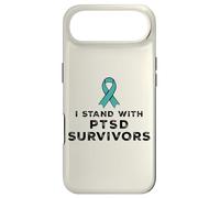 Custodia per iPhone Air Design di supporto per la sensibilizzazione dei sopravvissuti al disturbo da stress post-traumatico I Stand With