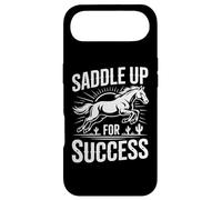 Custodia per iPhone Air Design ispirato a Saddle Up For Success Horse Rider
