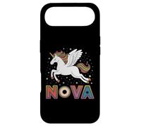 Custodia per iPhone Air Design magico Nova Unicorn Girl Nome