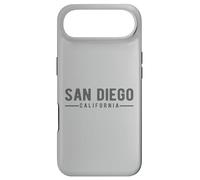 Custodia per iPhone Air Design minimalista del testo di San Diego SD California