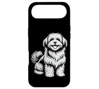 Custodia per iPhone Air Design monocromatico Havanese Cute Dog Line Art