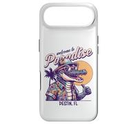 Custodia per iPhone Air Design retrò in stile retrò a forma di coccodrillo Destin Florida Paradise