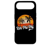 Custodia per iPhone Air Design vintage da viaggio con palme e tramonto Koh Phi Phi