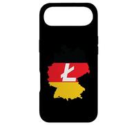 Custodia per iPhone Air Deutschland Litecoin German Flag Cryptocurrency Litecoin LTC