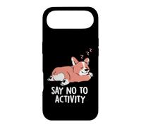 Custodia per iPhone Air Dì no all'attività Carino che dorme pigro Corgi EduEly