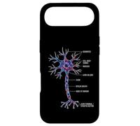 Custodia per iPhone Air Diagramma delle cellule cerebrali etichettate con anatomia neuronale neurobiologica