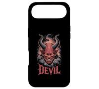 Custodia per iPhone Air DIAVOLO Testa di Demone Cornuta Hellfire Occulto Dark Fantasy