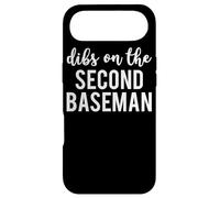 Custodia per iPhone Air Dibs On The Second Baseman Funny Second Baseman's Wife