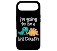 Custodia per iPhone Air Dinosaur Lovers I'm Going To Be A Big Cousin Crew Ragazze Ragazzi