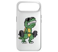 Custodia per iPhone Air Dinosauro T-Rex Short Arms Funny Weightlifting Dino T Rex