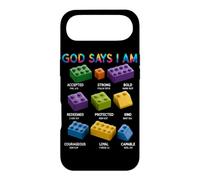 Custodia per iPhone Air Dio dice che sono cristiano Block Building Toy Master Builder