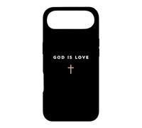 Custodia per iPhone Air Dio è amore Giovanni 4:8 Citazione cristiana Croce di Gesù