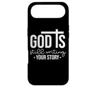 Custodia per iPhone Air Dio sta ancora scrivendo la tua storia - Christian Faith Cross