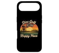 Custodia per iPhone Air Disc Golf My Happy Place Sunset Frolf Player