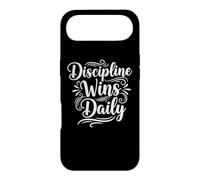Custodia per iPhone Air Discipline wins daily Inspirational Motivation Typography