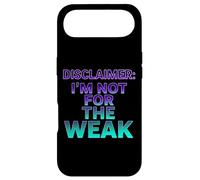 Custodia per iPhone Air Disclaimer I'm Not For The Deak Retro Synthwave Design