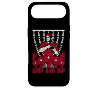 Custodia per iPhone Air Disco da golf vintage Grip e Rip Frolf Player Retro Propaganda