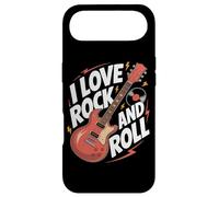 Custodia per iPhone Air Disco in vinile per chitarra I Love Rock And Roll
