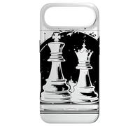 Custodia per iPhone Air Disegno della regina e del re degli scacchi