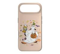 Custodia per iPhone Air Disney Goofy Halloween Ghost Trick-or-Treat Icons